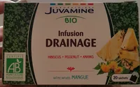 Juvamine Bio Infusion Drainage 20 Sachets