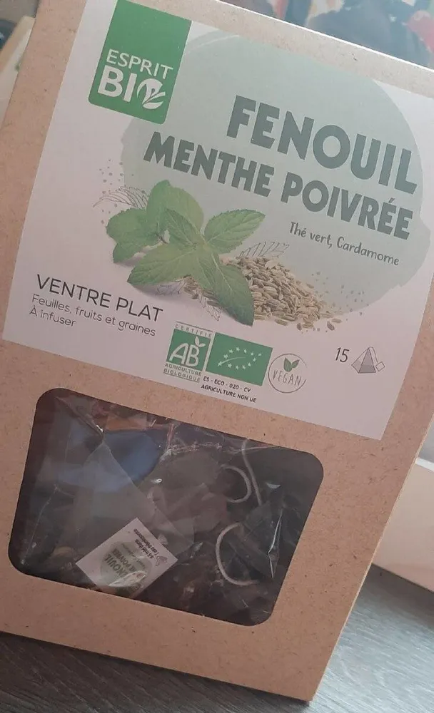 Thé Fenouil menthe poivrée