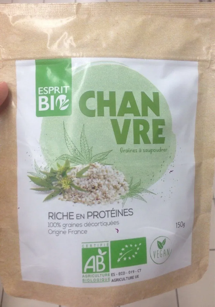 graine a soupoudrer / chanvre