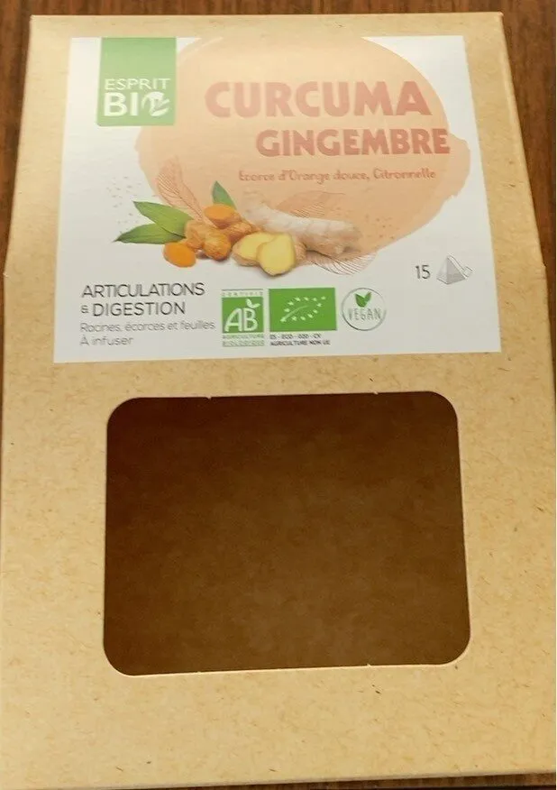 Curcuma gingembre