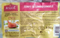 Confit de canard congelé