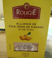 Bloc De Foie Gras De Pato Entero Con Yuzu 500 Gr. (rougie)