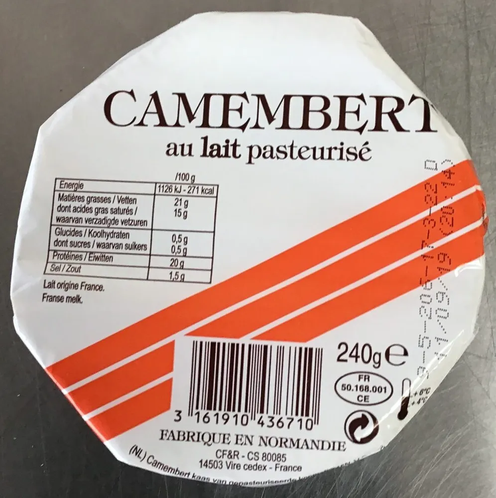 Camembert Barre Orange