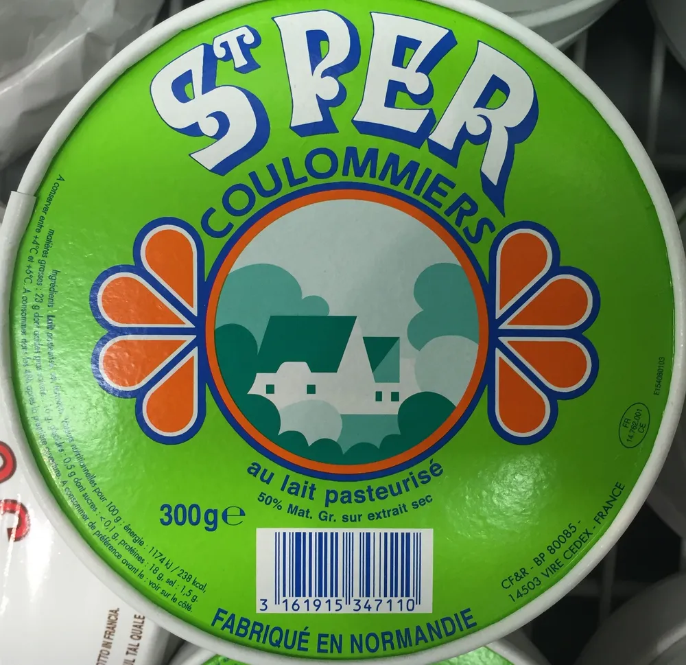 Coulommiers au lait pasteurisé