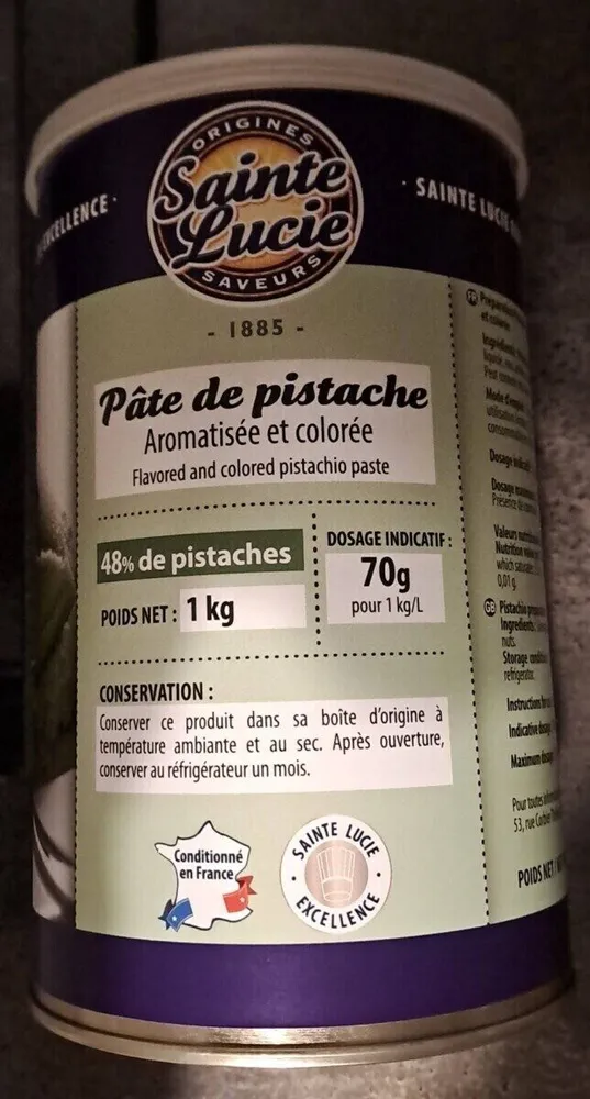 Pâte de pistache