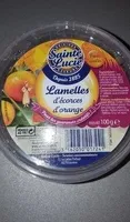 Lamelle d écorces d orange