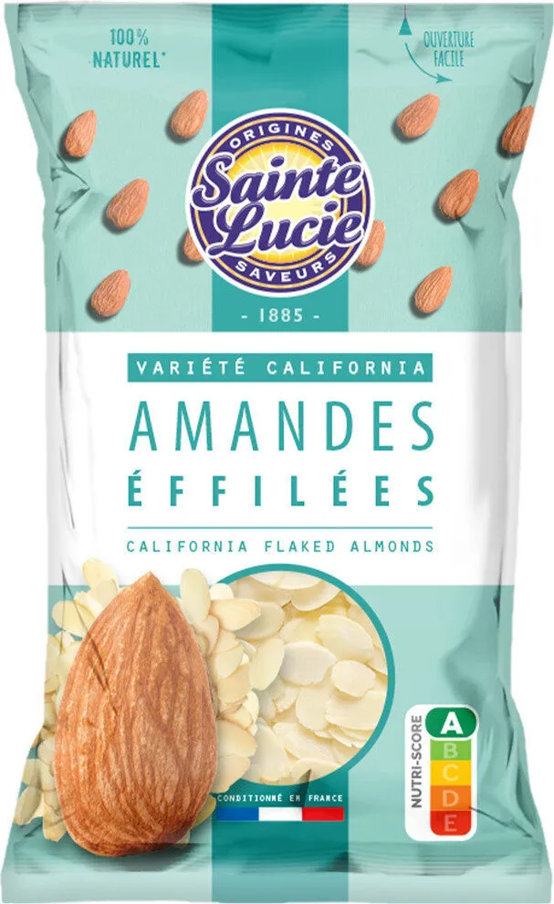 AMANDES CALIFORNIA BLANCHES EFFILEES