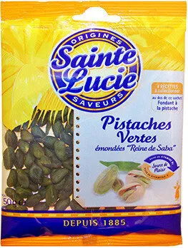Pistaches vertes émondées