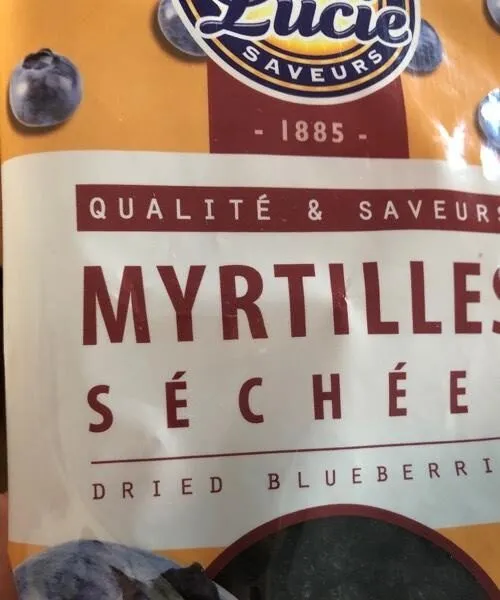 Myrtilles séchées