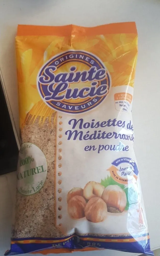 Noisettes de méditerranée en poudre