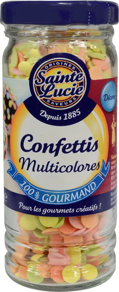 Confettis multicolores
