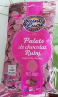 Palets de chocolat Ruby