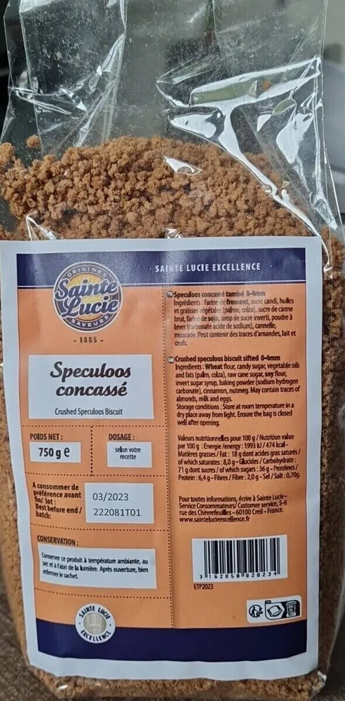 Speculos alimentaire