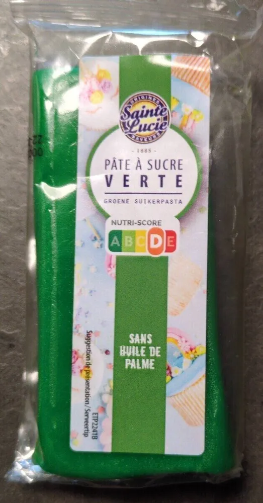 PÂTE A SUCRE VERTE