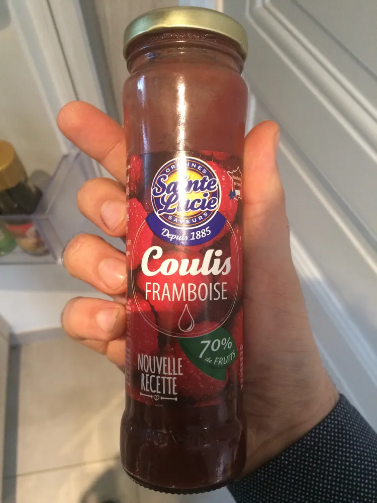 Coulis de framboise
