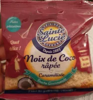 Noix de coco râpée caramelisee