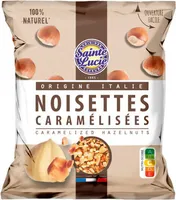 Eclats de noisettes caramélisés