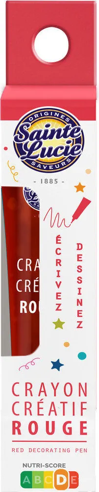 CRAYON CREATIF ROUGE