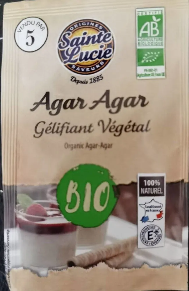 Agar Agar gélifiant végétal