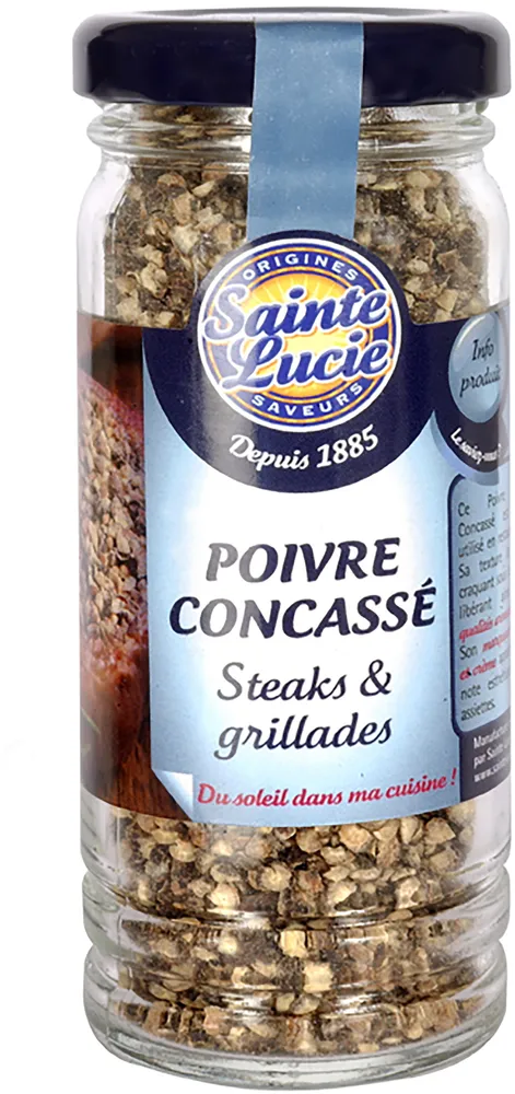 Poivre concassé