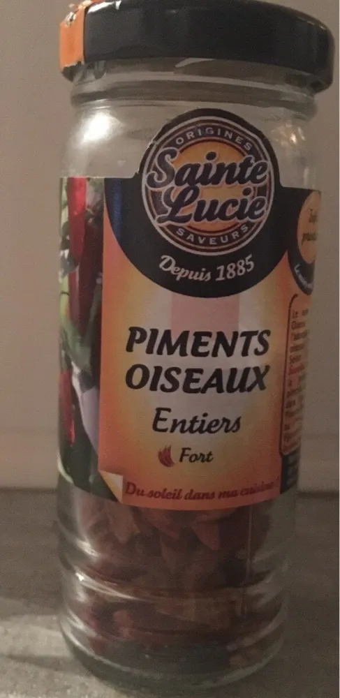 Piments oiseaux entiers