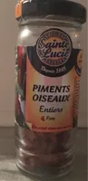 Piments oiseaux entiers