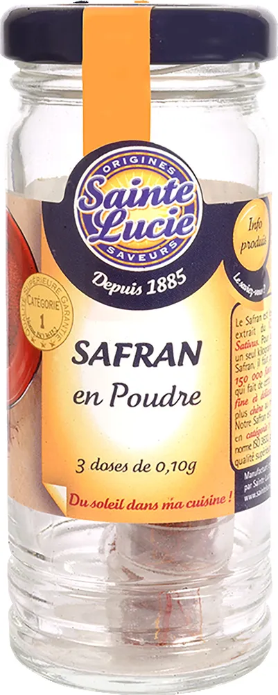 Safran en poudre