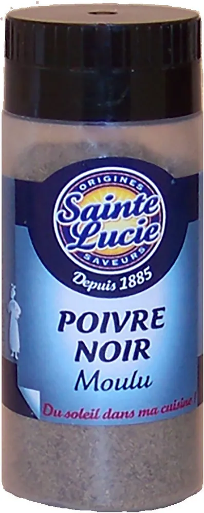Poivre noir moulu