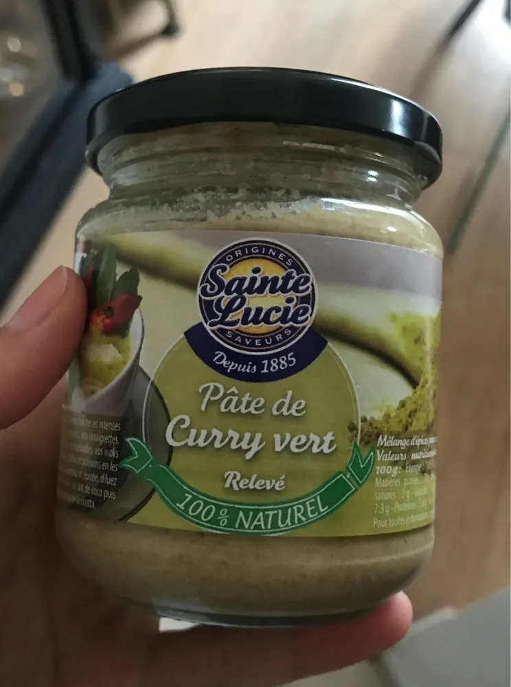 Pâte de Curry Vert Relevé