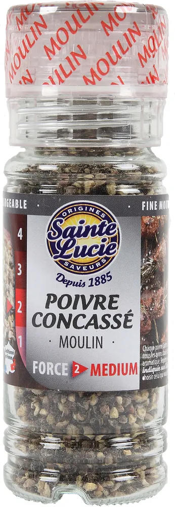 Poivre concassé