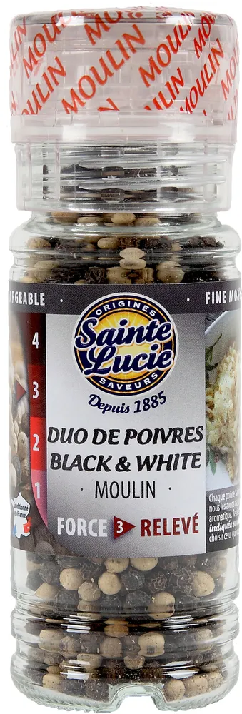 Duo de poivres black & White