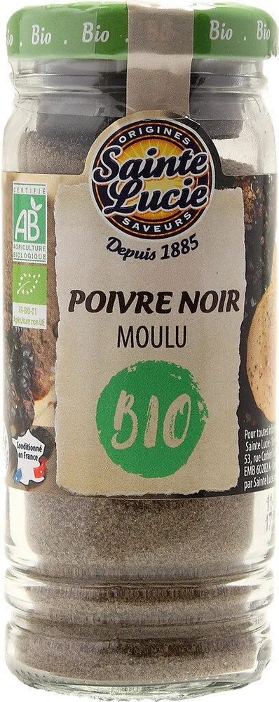 Poivre noir moulu BIO