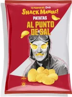 Patatas fritas lisas al punto de sal