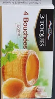 4 bouchées à garnir