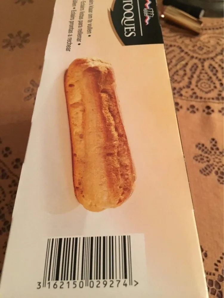 Les 3 Toques eclairs a garnir x8