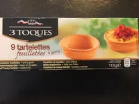 Tartelettes Feuilletees LS 3 Toques X 9 99G