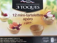 12 mini tartelettes