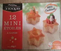 12 Mini étoiles à garnir