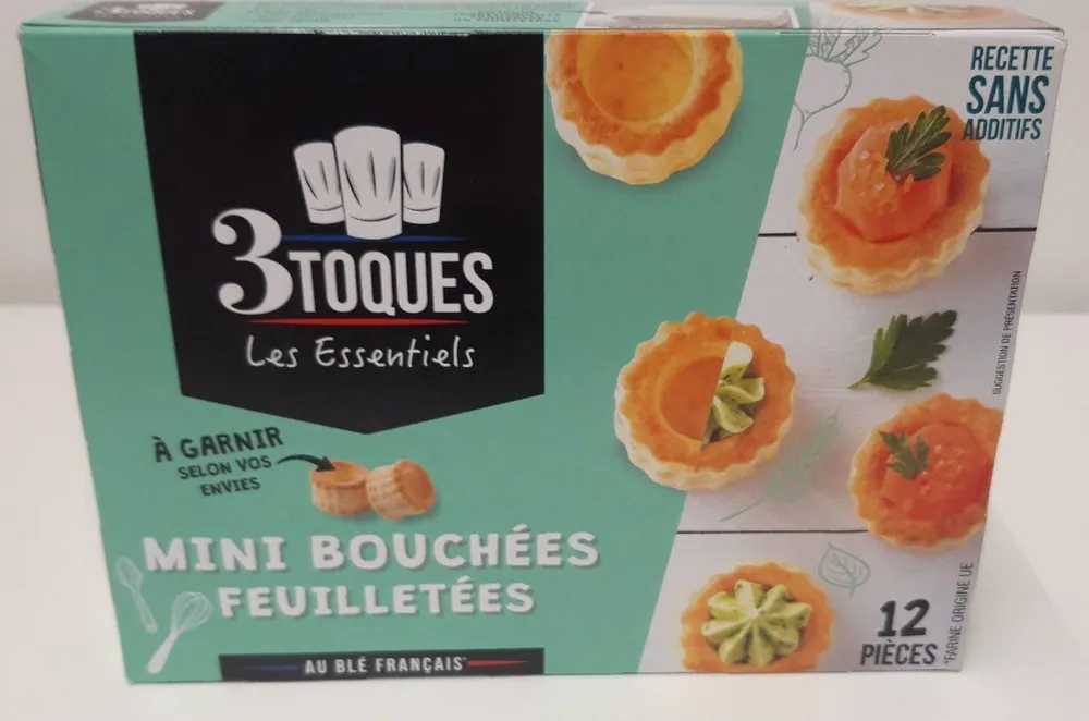 Mini bouchées feuilletées
