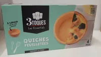 Quiches feuilletées