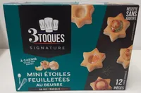 Mini étoiles feuilletées au beurre