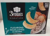 Fleurons feuilletés au beurre