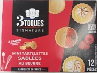 Mini tartelette sablée au beurre
