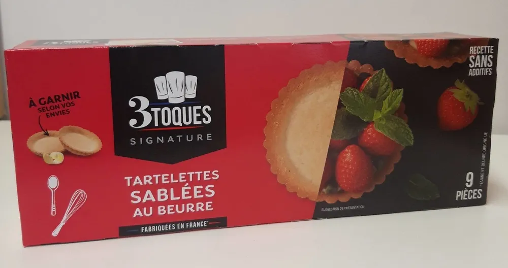 Tartelettes sablées au beurre
