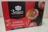 Choux pâtissiers au beurre