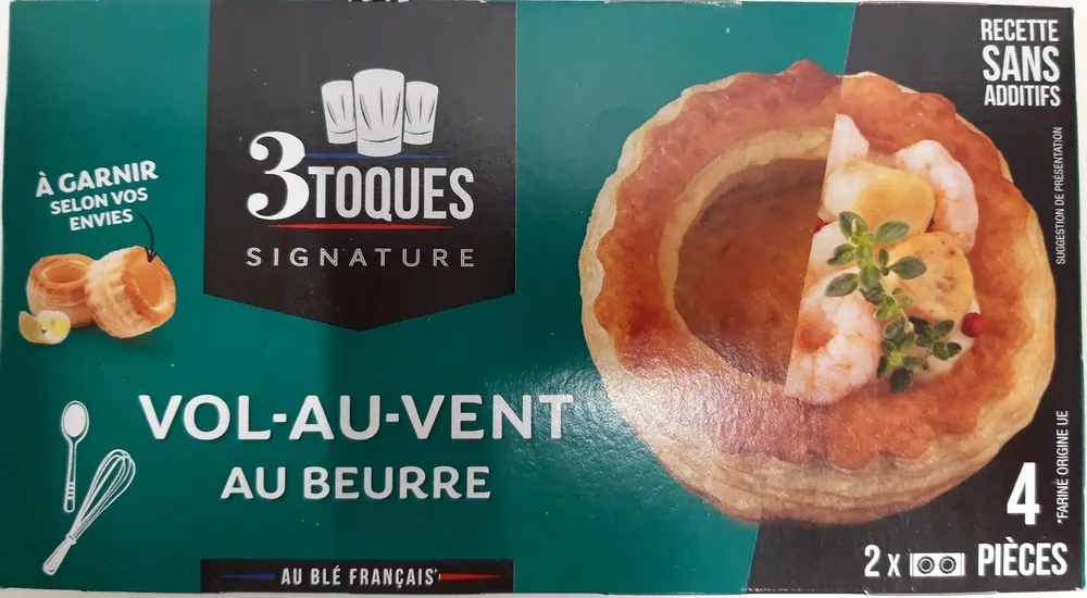 Vol-au-vent au beurre