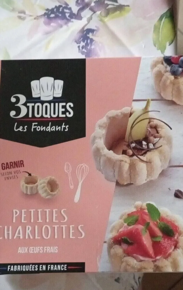 Petites Charlottes aux œufs frais