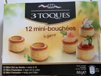 Mini Bouchées à Garnir, 12 Pièces