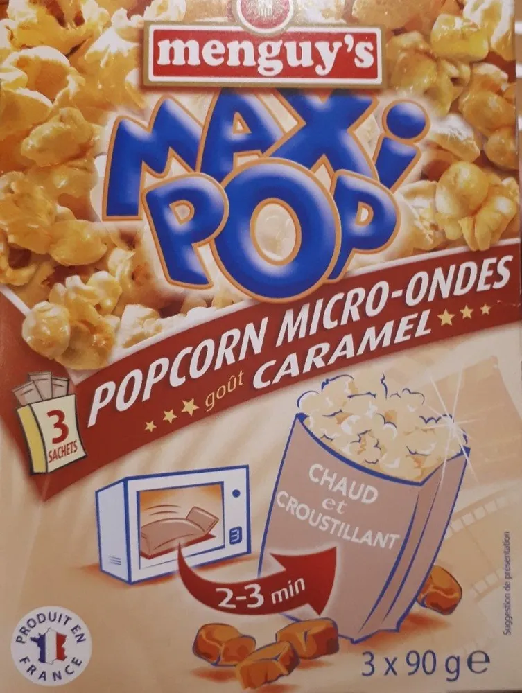 Maxi Pop goût caramel