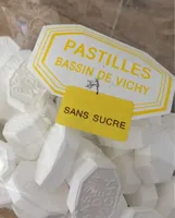 Pastille Vichy Citron sans sucre